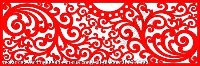 vector cnc vach ngan lan can cua cong sat plasma 0779